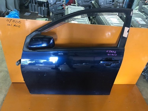 Toyota Axio NZE141 LHS Front Door Complete With Side Mirror